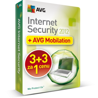 AVG IS 2012 - 3 + 3 licence za cenu 1