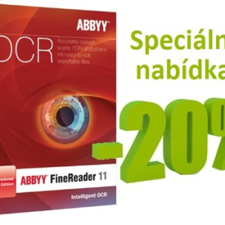 Sleva 20% na ABBYY FineReader 