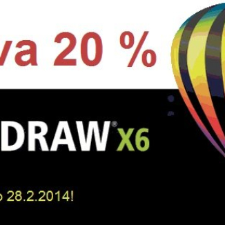 Sleva 20% na CorelDRAW X6!