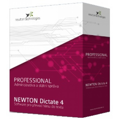 NEWTON Dictate 4 Professional - Administrativa a státní správa                    